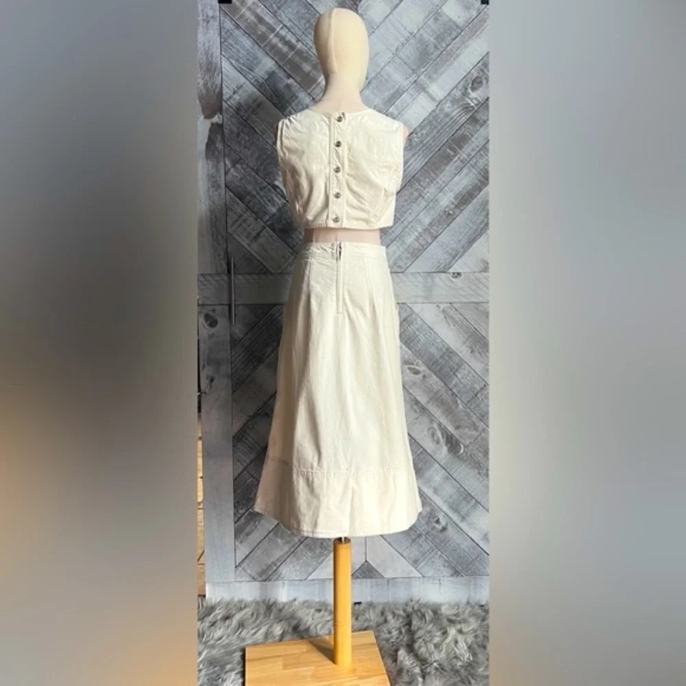 CURRENT/ELLIOTT NWT DENIM THE NIGHTFALL DRESS - - Picture 7 of 15